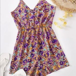 Floral Romper